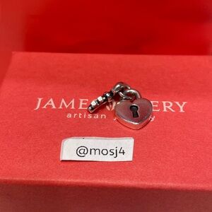 James Avery My Heart is Yours Charm